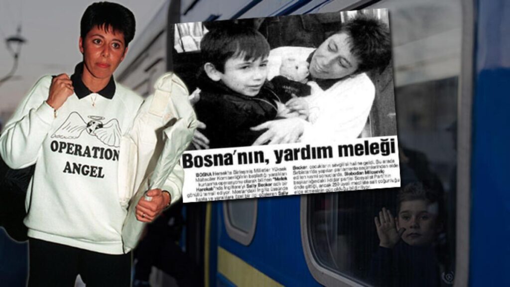 Bir haber seyretti, hayatı değişti… ‘Mostar Meleği’ kanatlarını bu kez Ukraynalı çocuklar için taktı!