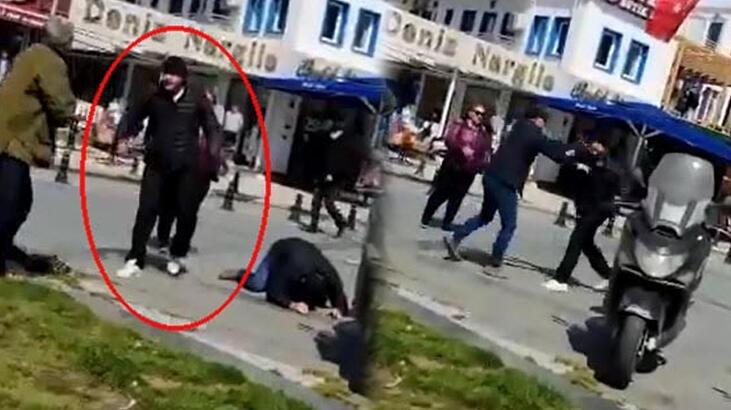 Dehşet anları ortaya çıktı! ‘Bisikletle buradan geçemezsin’