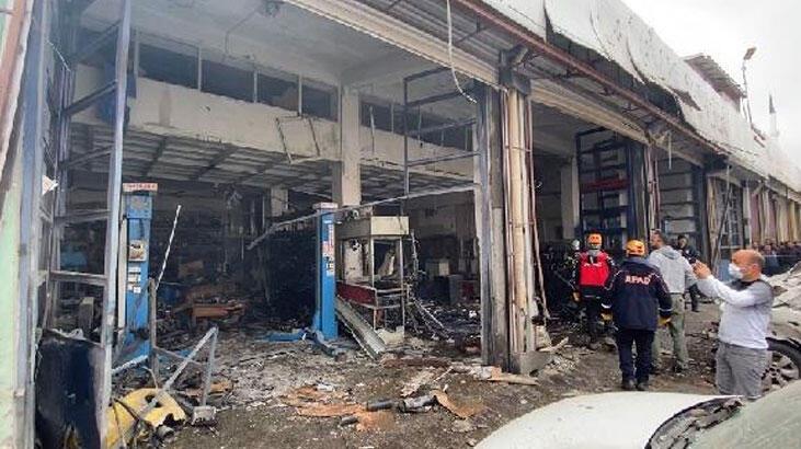 Diyarbakır’da sanayi sitesinde patlama