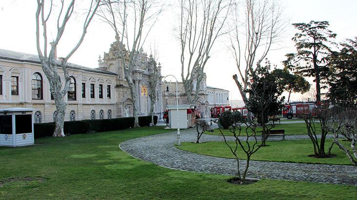 Dolmabahçe Sarayı’nda yangın