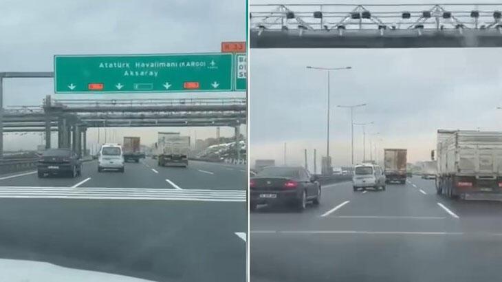 Drift yapan sürücü yakalandı! Ehliyetsiz çıktı