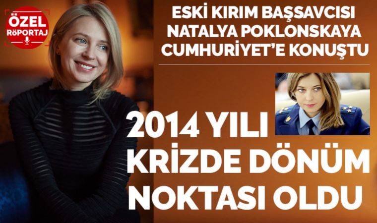 Eski Kırım Başsavcısı Natalya Poklonskaya’den Cumhuriyet’e özel değerlendirme: “En büyük beklentim Ukrayna ile kalıcı ve sağlam bir barışın tesisi”