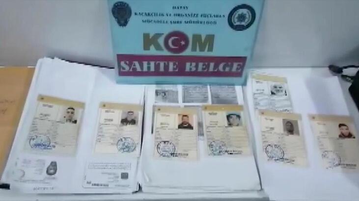 Hatay’da sahte geçici koruma kimlik belgesi düzenleyenler yakalandı