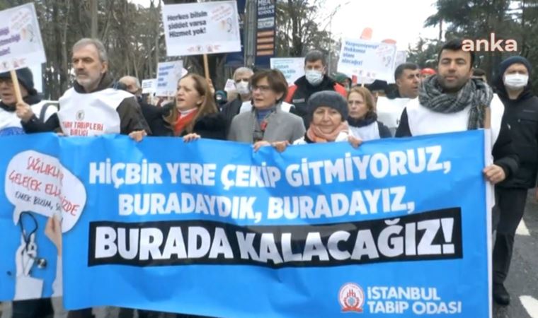 Hekimler, İstanbul’da buluştu! ‘Büyük Beyaz Buluşma’da Erdoğan’a tepki
