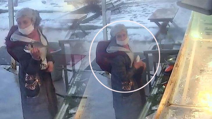 İnanılmaz görüntü! Bin liralık balığı şalvarının içine doldurup çaldı