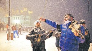 İstanbul’da kardan geriye kalanlar