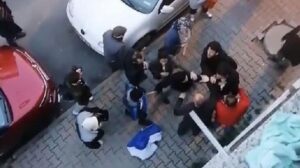 İstanbul’da taciz iddiasına dayak