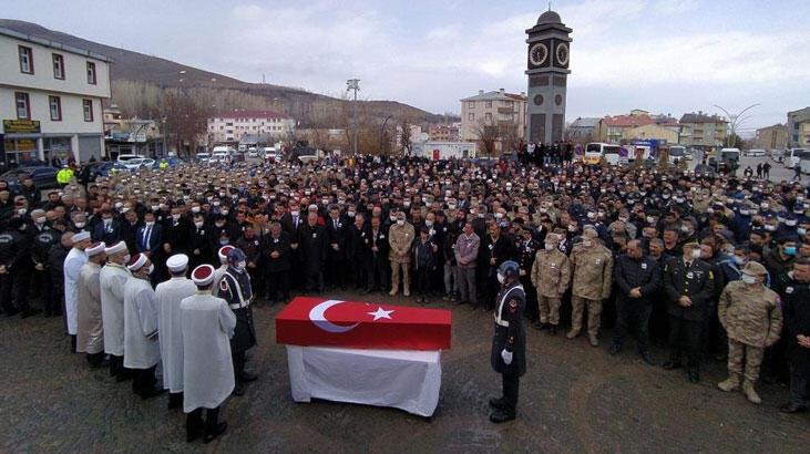 Jandarma Uzman Çavuş Mürsel Sunal son yolculuğuna uğurlandı