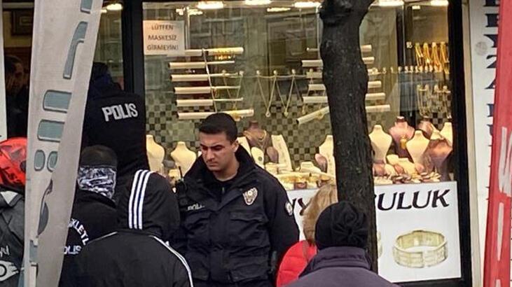 Kağıthane’de otomatik silahlarla kuyumcu soygunu!
