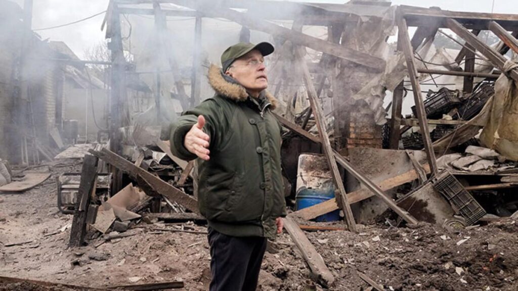 Kiev’de milli marşlı bekleyiş