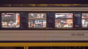 O vagonda biz de vardık… Elveda Kiev