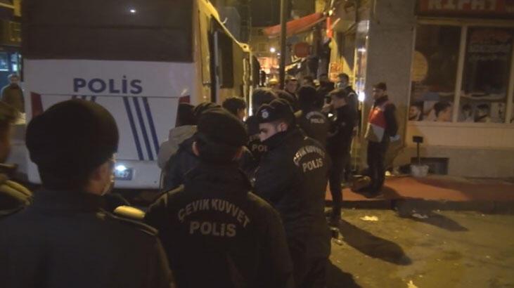 Son dakika… Fatih’te 90 göçmen yakalandı!