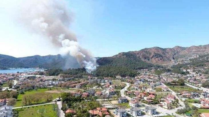 Son dakika! Göcek’te orman yangını