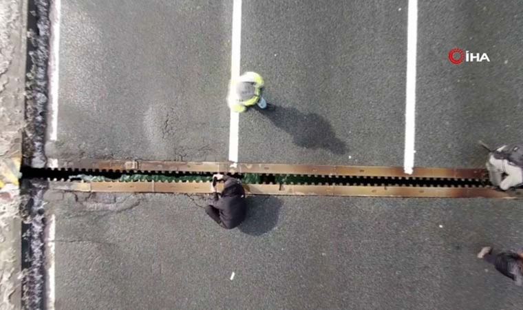 Son Dakika: Unkapanı Köprüsü’nün bağlantı noktası ayrıldı, ulaşıma kapatıldı