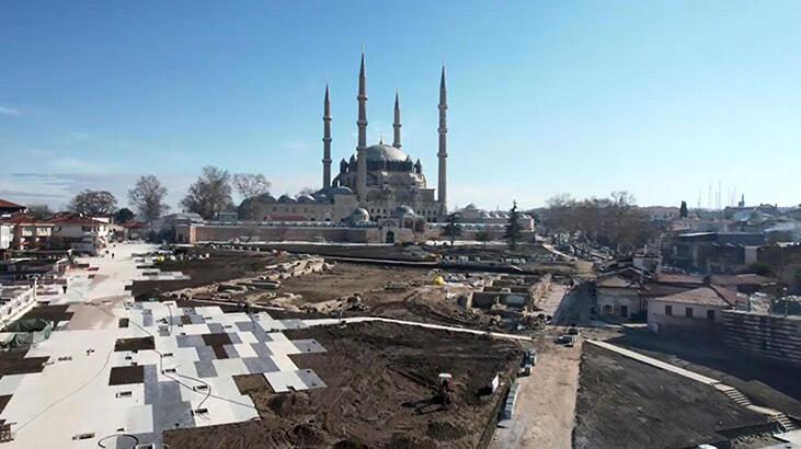 Türkiye’nin en büyüklerinden olacak! Selimiye Meydanı’nda sona yaklaşıldı