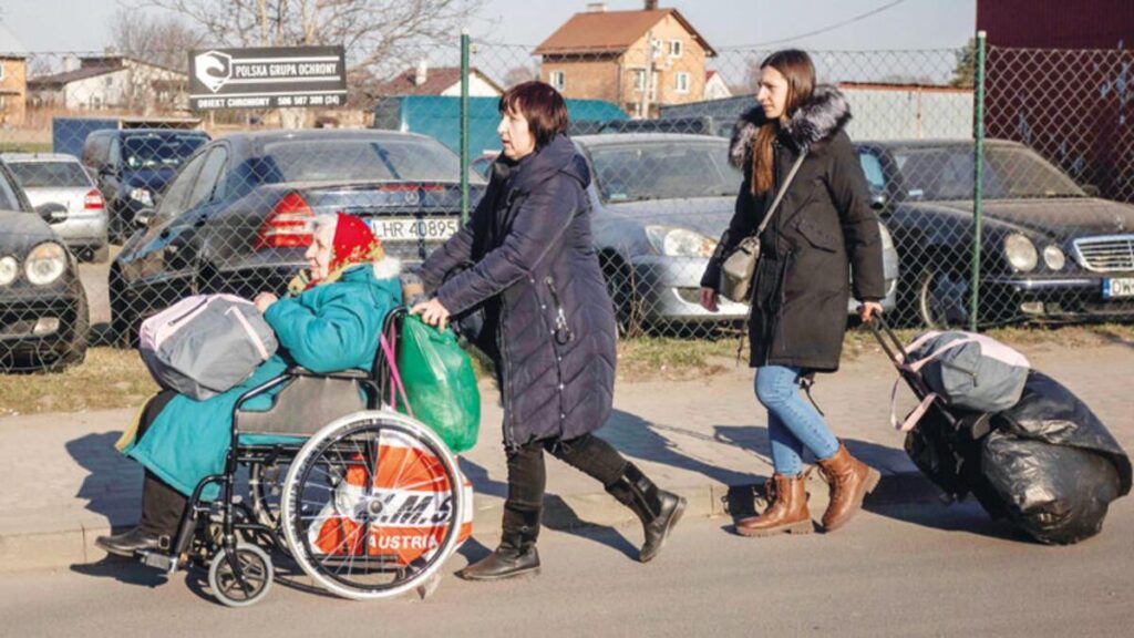 Ukrayna’nın 4’te 1’i yollarda… 10 milyon kişi evinden oldu