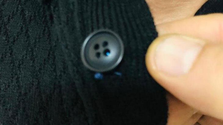 Yakasındaki kamerayla ehliyet sınavına girerken yakalandı