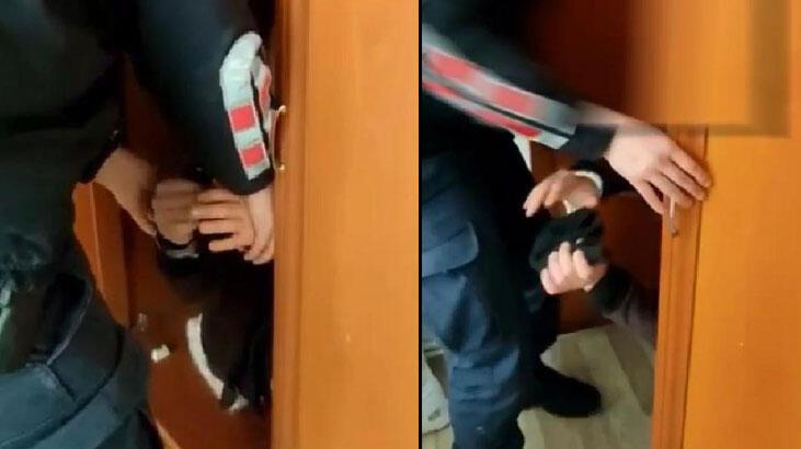 Yazlık eve ikinci kez girdi, gardıropta yakalandı