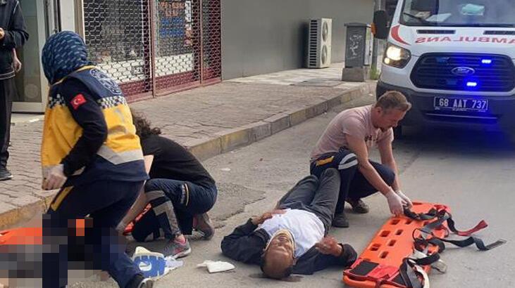 Aksaray’da dehşet! 2 çocuğunu balkondan attı, eşini bıçakladı