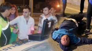 Alkollü sürücünün çarpıp sürüklediği motosiklet sürücüsü ağır yaralandı