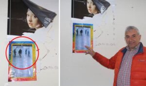 Alt geçide ‘çöp atan’ ve ‘tuvaletini yapanların’ fotoğrafları asıldı