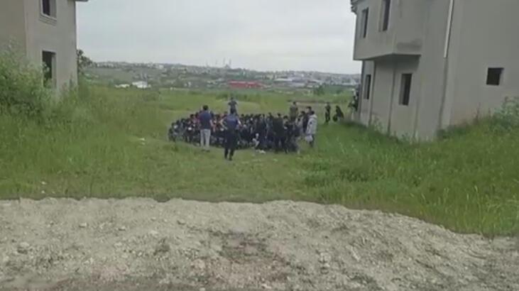 Arnavutköy’de 199 göçmen yakalandı