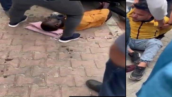 Esenyurt’ta gaspı çevredekiler engelledi