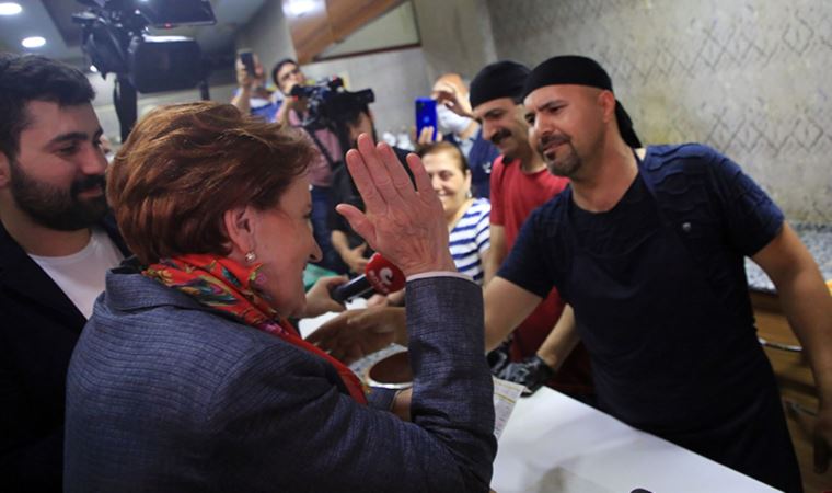 Esnaf Meral Akşener’e faturasını gösterdi, isyan etti: ‘Sağ olsun Recep ağa piyasayı bitirdi’