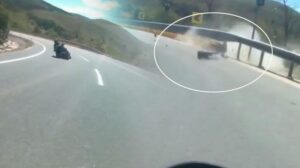 Feci kaza kask kamerasında! Ölüme böyle gitmişler