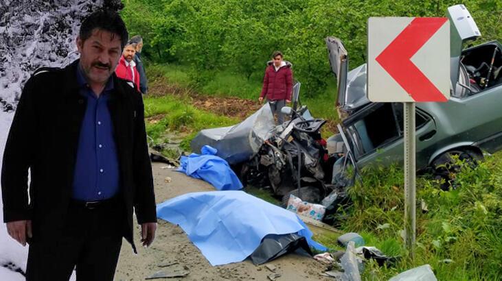 Hastane yolunda feci kaza! Baba öldü, kızı ağır yaralı