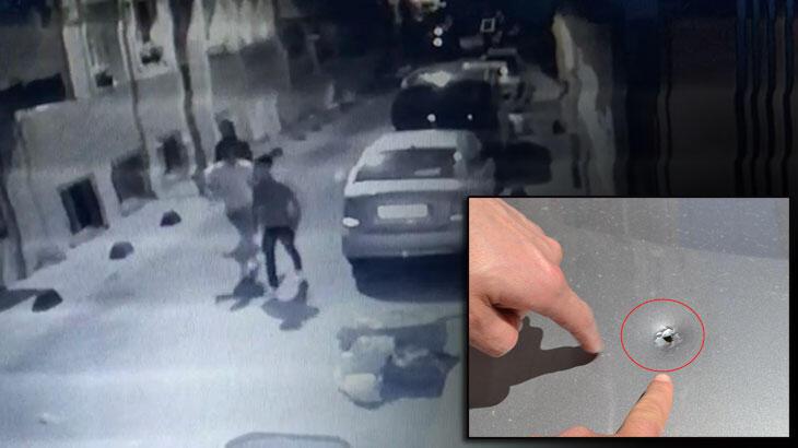 İstanbul’da maganda dehşeti kamerada: Kurşun mutfaktan içeriye girdi