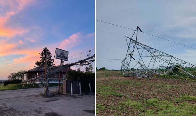 Kanada’yı fırtına vurdu: 8 kişi öldü