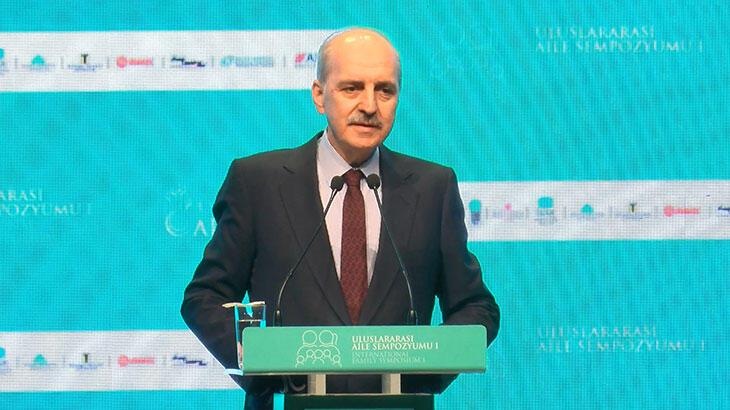 Numan Kurtulmuş Uluslararası Aile Sempozyumu’nda konuştu