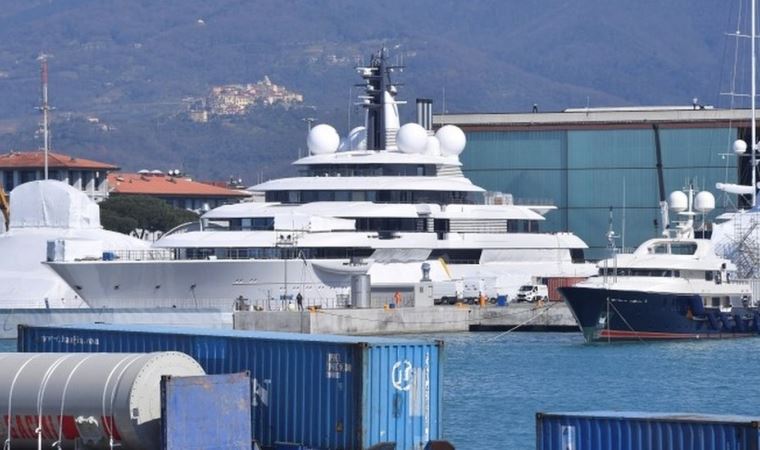Putin’e ait olduğu iddia edilen süper yat İtalya’da bloke edildi