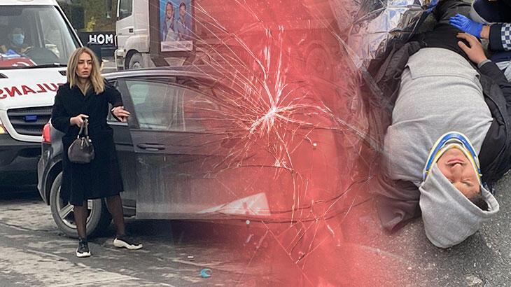 Sarıyer’de feci kaza: Ters yönden gelen motosikletli otomobil ile kafa kafaya çarpıştı