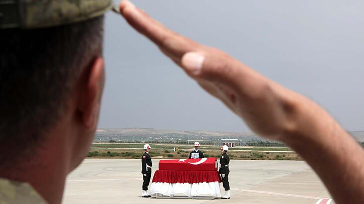 Şehit Teğmen Talha Bahadır, törenle memleketine uğurlandı