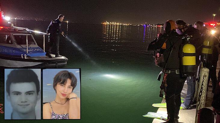 ‘Titanik pozu’ vermek isterlerken denize düştüler