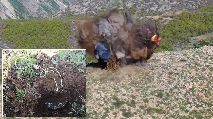 Tunceli’de ‘Eren Abluka-7 Operasyonu’nda 6 sığınak imha edildi