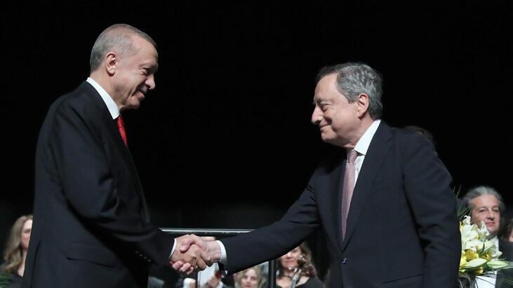 Cumhurbaşkanı Erdoğan, İtalya Başbakanı ile İtalyan-Türk Dostluk Zirvesi özel konserini izledi