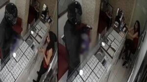 Kuyumcuda silahlı soygun girişimi! Kadın çalışan dehşeti yaşadı