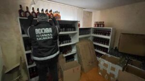 2022’deki operasyonlarda 126 ton sahte içki ele geçirildi