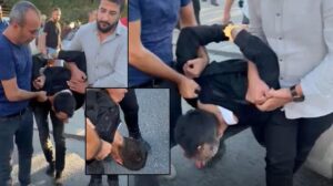 3 kişiyi öldürüp, polisleri yaralamıştı! Saldırganın yakalanma anları kamerada