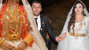 5 bin kişini katıldığı aşiret düğününde dudak uçuklatan takı töreni