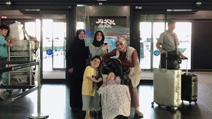 640 günde tamamlandı! SMA hastası Eda, tedavi için Dubai’ye gitti