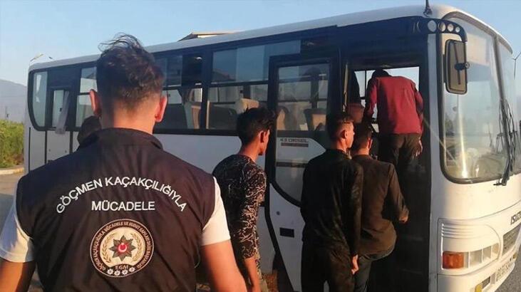 81 ildeki huzur operasyonunda 788 düzensiz göçmen yakalandı