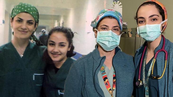 9 yaşındaki fotoğraf gerçek oldu! Anne kız aynı hastanede