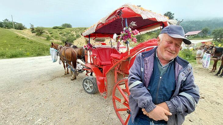 Abant Milli Parkı’nda fayton yasaklandı