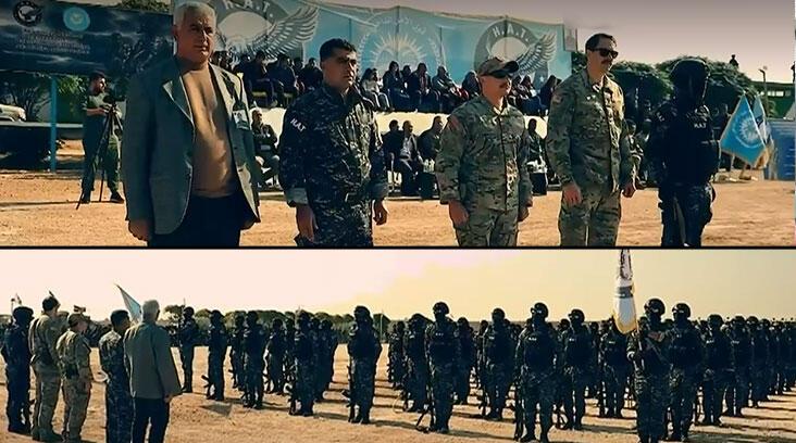 ABD’li komutan YPG töreninde! Skandal sözler: Başarılar dilerim