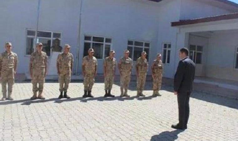 AKP Tunceli İl Başkanı Sercan Özaydın askeri törenle karşılandı