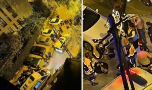 Anne babasının bıçaklandığını öğrenen ‘polis memuru’ kurşun yağdırdı: 6 yaralı